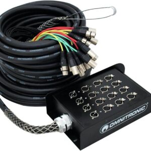 XLR Multicore - 12 send, 4 return - 45m