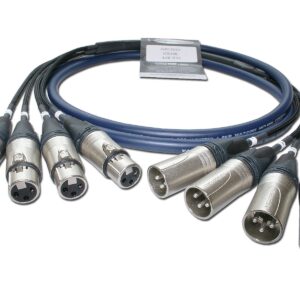 4-way XLR Loom - 5M
