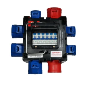 32A 3ph to 3x 32A 1ph & 3x 16A 1ph RCBO